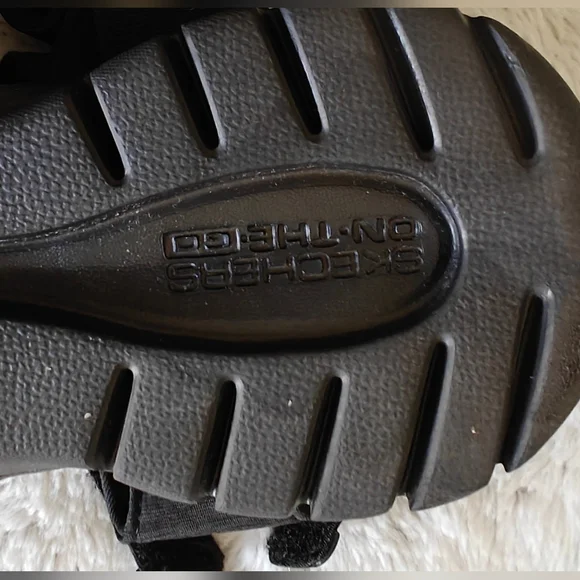 Skechers On the Go Sandals, Women's Size 8, Black - Picture 8 of 12